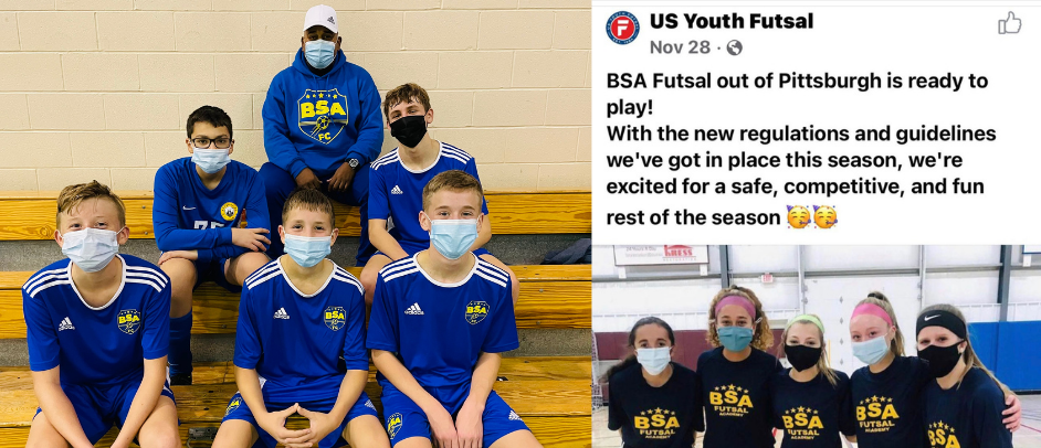 BSA players are staying safe while playing! 